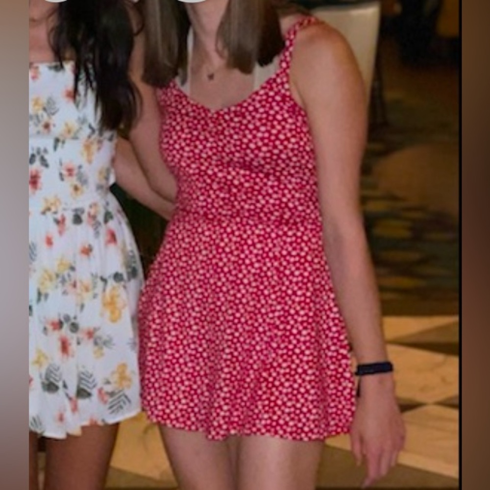 XS Floral Hollister Romper